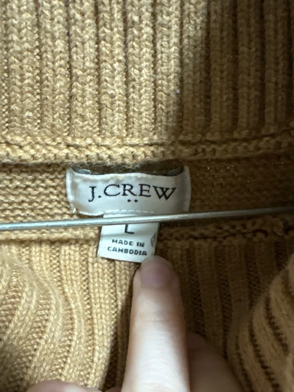 J. Crew soft knit